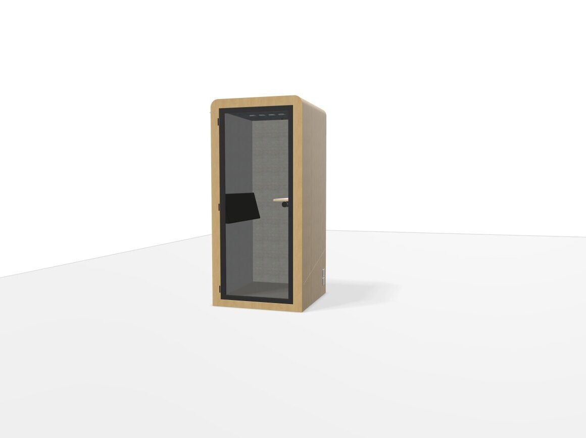 cabine téléphonique de bureau moderne
